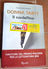 Donna tartt cardellino usato  Garlasco