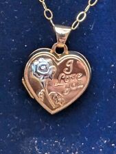 solid gold locket for sale  MELTON MOWBRAY