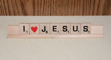 Heart jesus scrabble for sale  Janesville