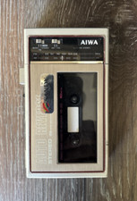 Antigo Aiwa HS-J02 Rádio Estéreo Funciona Gravador Leitor de Cassete com Microfone - Reparo comprar usado  Enviando para Brazil