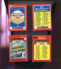 Kaybee Young Superstars 1989 Topps Baseball Woolworth 1986 conjunto completo caja segunda mano  Embacar hacia Mexico