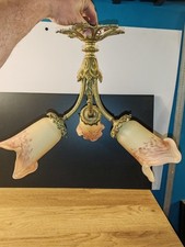 Lustre ancien suspendu d'occasion  Saint-Saëns