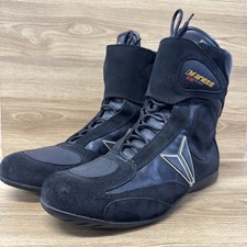 Sapato de motocicleta Dainese Motorshoe LT 27 preto masculino EUA 8,5 EUR 41 couro camurça comprar usado  Enviando para Brazil