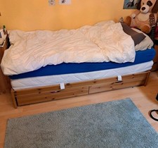 Massivholzbett 90x190 inkl gebraucht kaufen  Bad Tölz