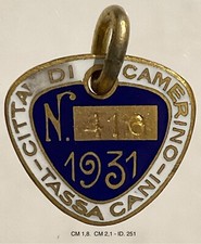 Tassa per cani usato  Milano