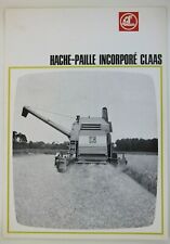 Prospectus brochure claas d'occasion  Expédié en Belgium
