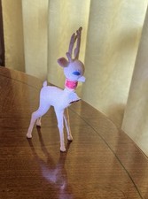 Vintage flocked reindeer for sale  Albany