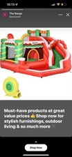 Outsunny bouncy castle for sale  EPSOM
