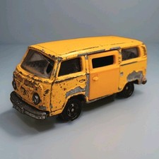 1977 Tomica Van Volkswagen VW Microbus Amarelo com Porta Lateral Tomy Pocket Cars F29 comprar usado  Enviando para Brazil