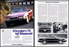 1988 chrysler maserati for sale  Red Wing