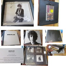 HTF Bob Dylan Box of Vision Set 10 CD's Linen Case Color Books Binder Sealed CDs comprar usado  Enviando para Brazil