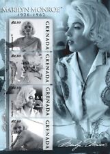 Usado, Granada 2008 - Marilyn Monroe - Folha de 4 selos perfurados - Scott #3716 - MNH comprar usado  Enviando para Brazil