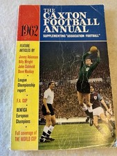 Caxton football annual for sale  NORTHAMPTON