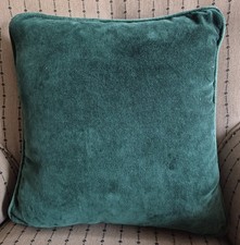 Dunelm green velvet for sale  THAME