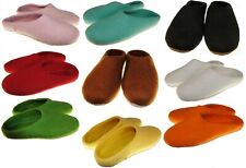 Wool felt slippers for sale  EDINBURGH