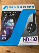 Sennheiser 433 wired for sale  SWANSEA