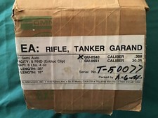 Tanker garand rifle for sale  Kincaid