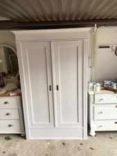 Antiker garderobenschrank grü gebraucht kaufen  Wedel