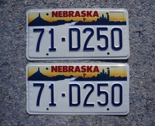 Nebraska license plate for sale  Boulder