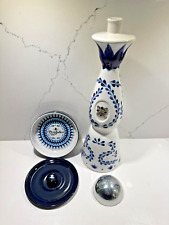 Usado, Garrafa vazia de cerâmica Clase Azul Tequila Talavera e tigela de salsa Don Julio com tampa comprar usado  Enviando para Brazil