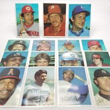 1981 Topps Super MLB BASEBALL 5x7 Jumbo brilhante 15 cartas conjunto completo de alta qualidade! comprar usado  Enviando para Brazil