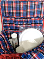 Vintage red wicker for sale  Park Ridge