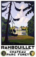 Affiche poster rambouillet d'occasion  Soorts-Hossegor