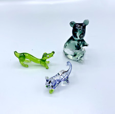 Ensemble figurines verre d'occasion  Arles