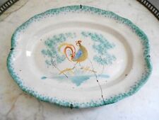 Grand plat faience d'occasion  Saint-Calais