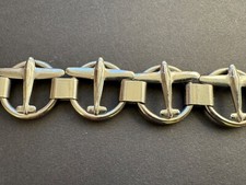 Modernist link bracelet for sale  BATH
