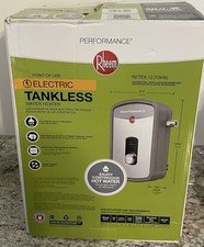 Calentador de agua eléctrico sin tanque Rheem 240V punto de uso 2,5 gpm 13KW RETEX-13 USADO segunda mano  Embacar hacia Mexico
