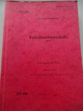 Fahrdienstvorschrift 1979 deut gebraucht kaufen  Freihung