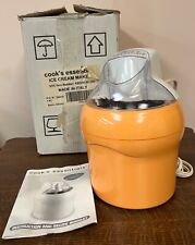 Máquina de sorvete Cook's Essentials laranja 1,5 qt na caixa modelo K92335 Itália comprar usado  Enviando para Brazil