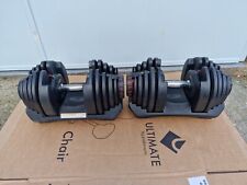 Bowflex dumbbells for sale  WREXHAM