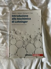 Introduzione alla biochimica usato  Alessandria