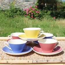 Set tasses soucoupes d'occasion  Cerisy-la-Salle