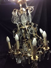 Lustre cage ancien d'occasion Lustre cage ancien d'occasion  Troyes
