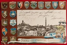 Postal De Siena Y Las Históricas Contradas 1909 ( C 74 ) comprar usado  Enviando para Brazil