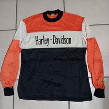 Usado, Camisa manga longa náilon vintage Harley Davidson Viking anos 60 e 70 motocicleta HTF comprar usado  Enviando para Brazil