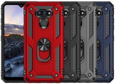 Capa protetora resistente suporte anel aderência segura para LG Harmony 4, Premier Pro Plus comprar usado  Enviando para Brazil
