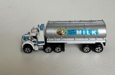 Usado, Micro Machines Milk Semi Truck Tanker Vintage White Blue Silver With Stickers comprar usado  Enviando para Brazil