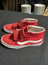 Usado, Tênis Vans SK8-Mid V Hook Loop vermelho tamanho 3 comprar usado Usado, Tênis Vans SK8-Mid V Hook Loop vermelho tamanho 3 comprar usado  Enviando para Brazil