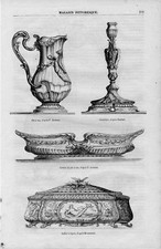 Stampa antica vaso usato  Lecco