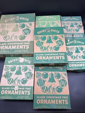 shiny brite christmas ornaments for sale  Kernersville