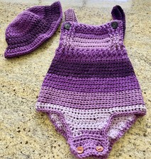 Crochet romper months for sale  Kennett Square