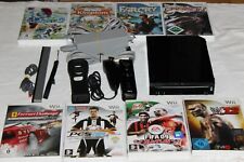 Nintendo wii schwarz gebraucht kaufen  Rosbach v. d. Höhe