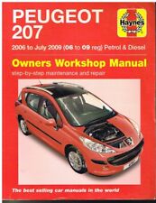 Usado, PEUGEOT 207 1.4 1.6 GASOLINA E 1.4 1.6 DIESEL (2006-09) MANUAL DE OFICINA *HARDBACK* comprar usado  Enviando para Brazil