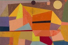 Używany, Plakat 30x20cm Heitere Gebirgslandschaft, Paul Klee Vintage Salon na sprzedaż  PL