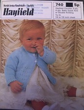 Vintage baby knitting for sale  BEXLEY