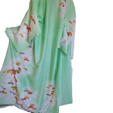 Frühlingsgrüner seidenkimono gebraucht kaufen  Berlin